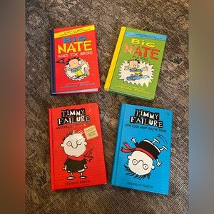 Set of 2 Timmy Failure & Big Nate Hardbacks books 📚